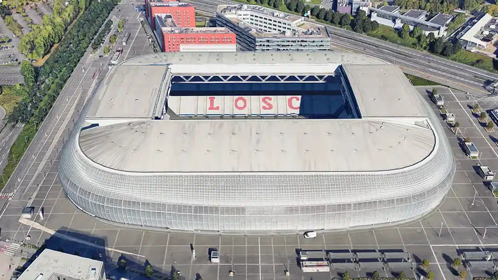 Lille Stade Pierre-Mauroy 50.187 places 2012