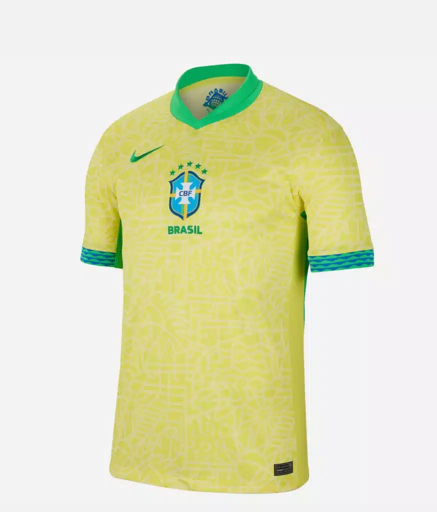 maillot de foot Brésil 2024 face