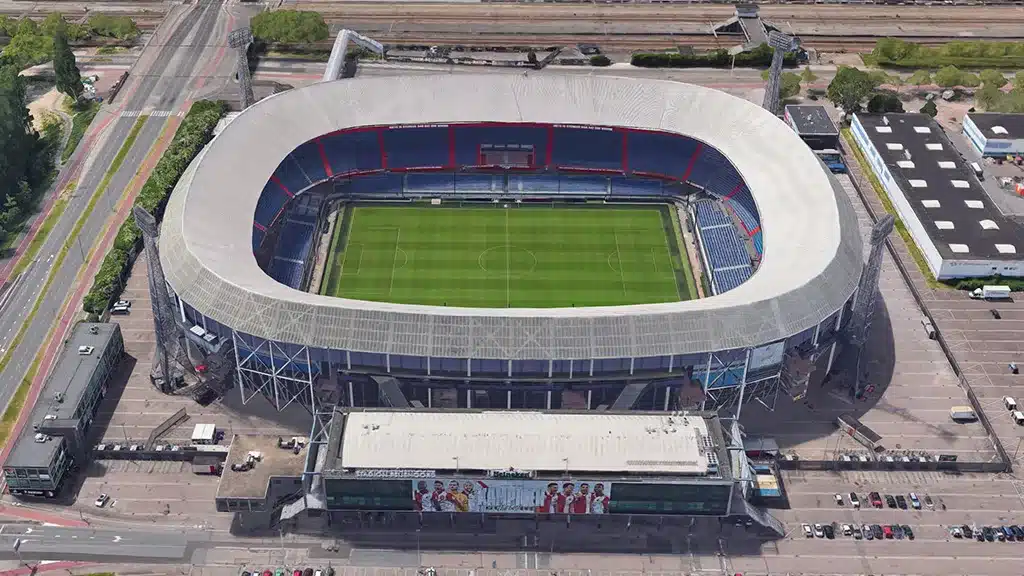 Rotterdam Stade Feijenoord 47.500 places 1936