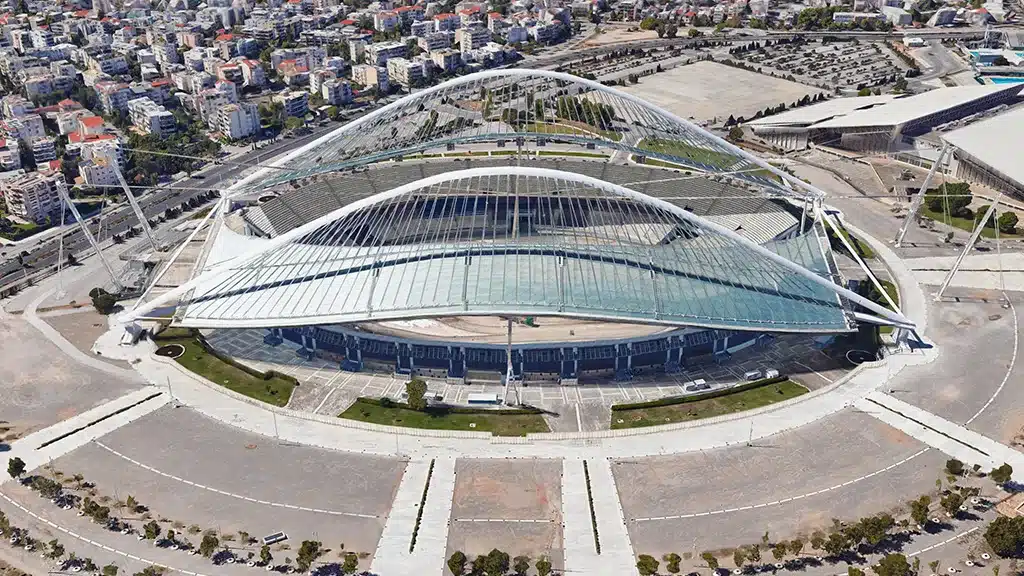 Athènes Stade olympique d'Athènes 69.618 places 1982