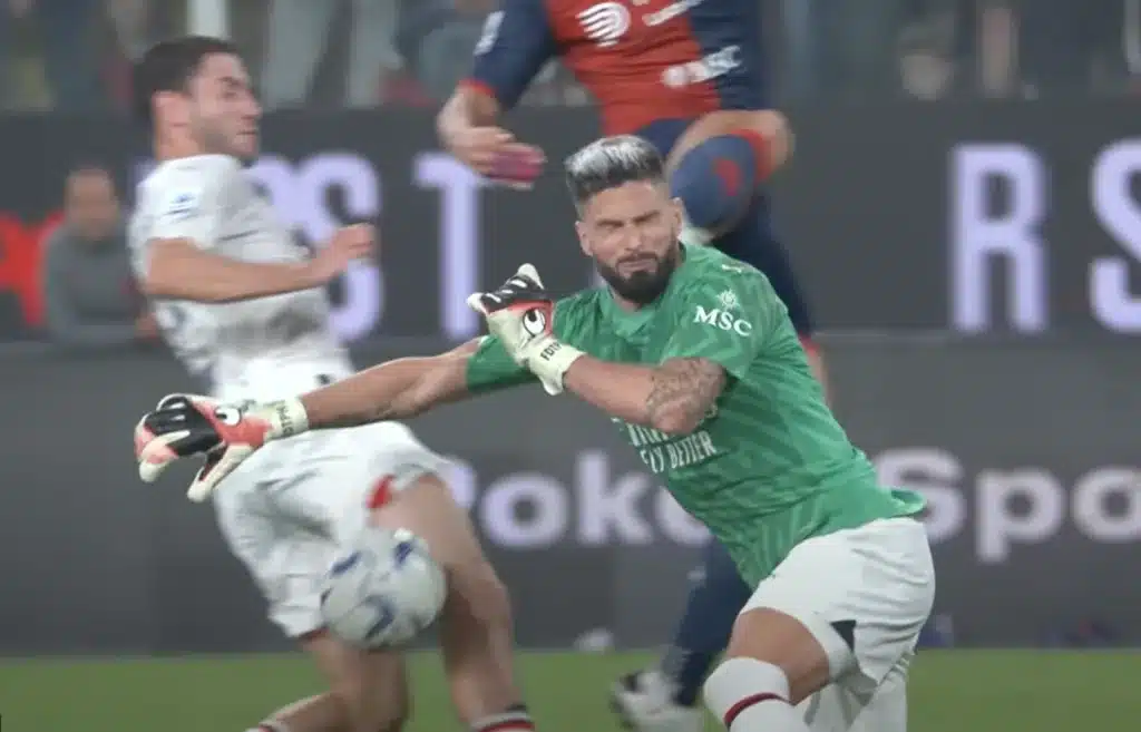 Giroud gardien de but : Les joueurs de champ enfilent les gants